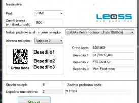 Programska oprema LEOSS Validator
